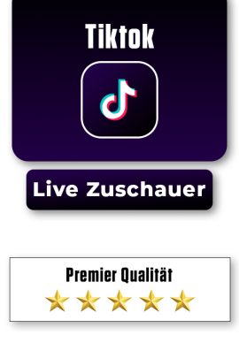 TikTok Live Zuschauer Kaufen